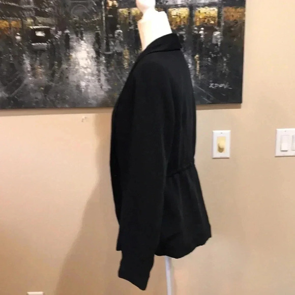 Forever 21 Draw String Single Hidden Button Fitted Blazer w/Padded Shoulder-M - Picture 4 of 7